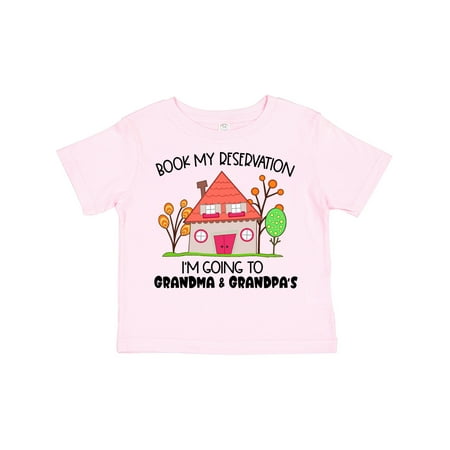 Inktastic Book My Reservation- I m Going to Grandma and Grandpa s Gift Toddler Boy or Toddler Girl T-Shirt
Inktastic Book My Reservation- I m Going to Grandma and Grandpa s Gift Toddler Boy or Toddler Girl T-Shirt