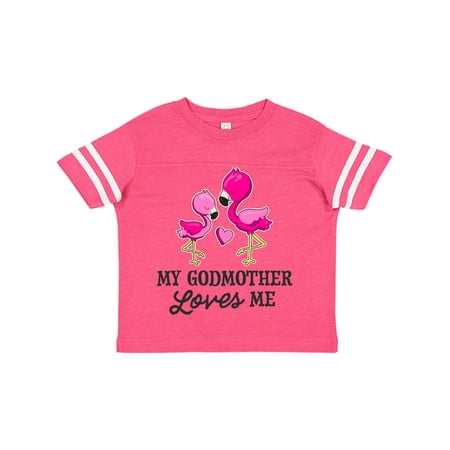 Inktastic My Godmother Loves me with Two Flamingos Gift Toddler Boy or Toddler Girl T-Shirt
Inktastic My Godmother Loves me with Two Flamingos Gift Toddler Boy or Toddler Girl T-Shirt