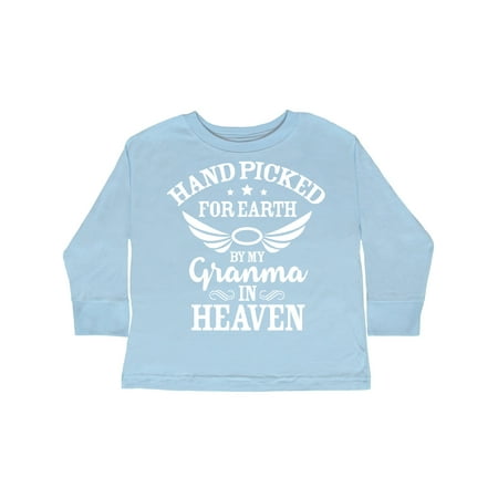 Inktastic Handpicked for Earth By My Granma in Heaven with Angel Wings Gift Toddler Boy or Toddler Girl Long Sleeve T-Shirt
Inktastic Handpicked for Earth By My Granma in Heaven with Angel Wings Gift Toddler Boy or Toddler Girl Long Sleeve T-Shirt