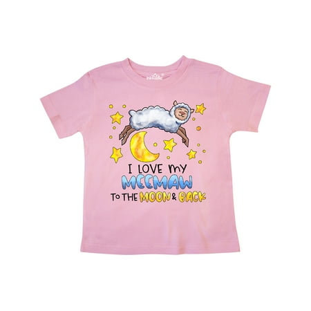 Inktastic I Love my Meemaw to the Moon and Back Cute Sheep Gift Toddler Boy or Toddler Girl T-Shirt
Inktastic I Love my Meemaw to the Moon and Back Cute Sheep Gift Toddler Boy or Toddler Girl T-Shirt