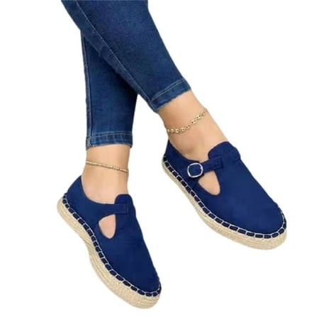 Women s Slip-On Walking Shoes Flat Loafers Casual Breathable Anti Slip Shoes Breathable 41 Blue
Women s Slip-On Walking Shoes Flat Loafers Casual Breathable Anti Slip Shoes Breathable 41 Blue