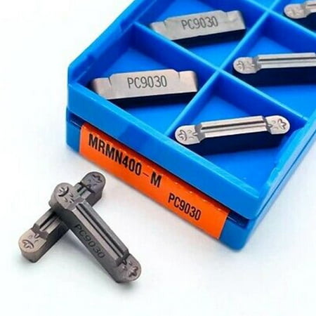 MRMN400-M PC9030 CNC Grooving insert 10pcs R2 mm carbide Stainless steel MGEHR