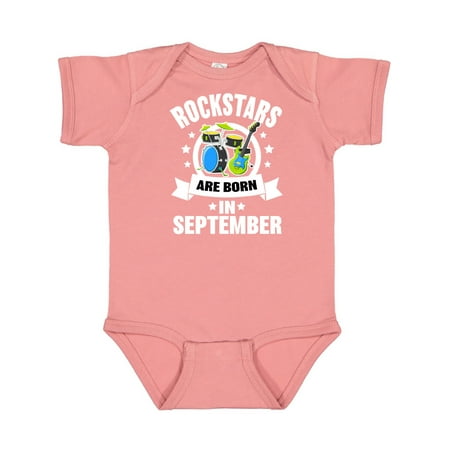 Inktastic Rockstars are Born in September Birthday Gift Baby Boy or Baby Girl Bodysuit
Inktastic Rockstars are Born in September Birthday Gift Baby Boy or Baby Girl Bodysuit