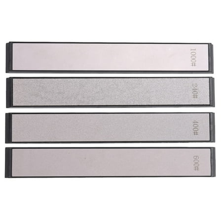 240 400 600 1000 Grain Diamond Sharpening Angle Grindstone Sharpening Professional Sharpener Tool Bar 4 Pack
240 400 600 1000 Grain Diamond Sharpening Angle Grindstone Sharpening Professional Sharpener Tool Bar 4 Pack