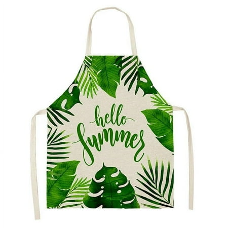 Tropical palm leaf kitchen apron adult cleaning equipment cotton linen kitchen pendant
Tropical palm leaf kitchen apron adult cleaning equipment cotton linen kitchen pendant