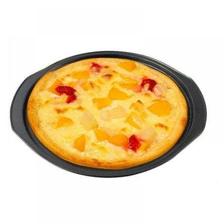 Round Pizza Baking Tray Carbon Steel Non-Stick Tray Pizza Baking Pan for Oven Baking Supplies - 14 inches
Round Pizza Baking Tray Carbon Steel Non-Stick Tray Pizza Baking Pan for Oven Baking Supplies - 14 inches