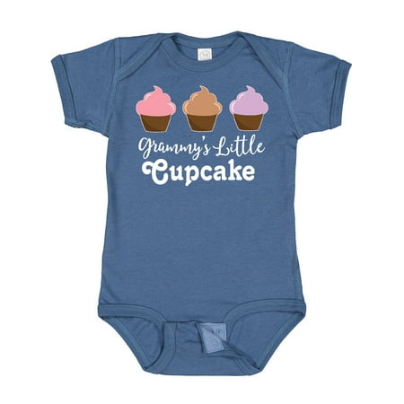 Inktastic Grammy Little Cupcake Girls Gift Baby Girl Bodysuit