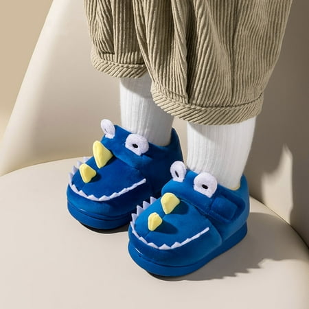 Dyfzdhu Fashion Autumn And Winter Cute Boys And Girls Slippers Flat Soft And Comfortable Cartoon Dinosaur Shape
Dyfzdhu Fashion Autumn And Winter Cute Boys And Girls Slippers Flat Soft And Comfortable Cartoon Dinosaur Shape