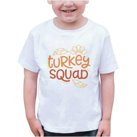 7 ate 9 Apparel Kids Happy Thanksgiving Shirts - Turkey Squad - White Shirt 6 Months
7 ate 9 Apparel Kids Happy Thanksgiving Shirts - Turkey Squad - White Shirt 6 Months