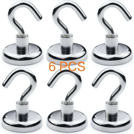 Heavy Duty Magnetic Hooks Strong Neodymium Magnet Hook For Home Kitchen Workplace Office And Garage Hold Up To 80 Pounds ;Pack Of 6
Heavy Duty Magnetic Hooks Strong Neodymium Magnet Hook For Home Kitchen Workplace Office And Garage Hold Up To 80 Pounds ;Pack Of 6