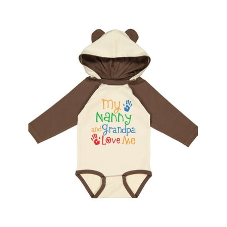 Inktastic Nanny and Grandpa Love Me Gift Baby Boy or Baby Girl Long Sleeve Bodysuit
Inktastic Nanny and Grandpa Love Me Gift Baby Boy or Baby Girl Long Sleeve Bodysuit
