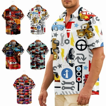 Youth Adult Car Casual Button Down Shirt & Top Printed Retro Bowling Shirts Plus Size Men
Youth Adult Car Casual Button Down Shirt & Top Printed Retro Bowling Shirts Plus Size Men