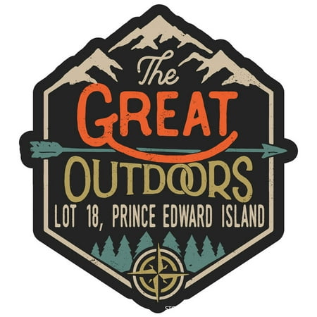 Lot 18 Prince Edward Island The Great Outdoors Design 2-Inch Fridge Magnet