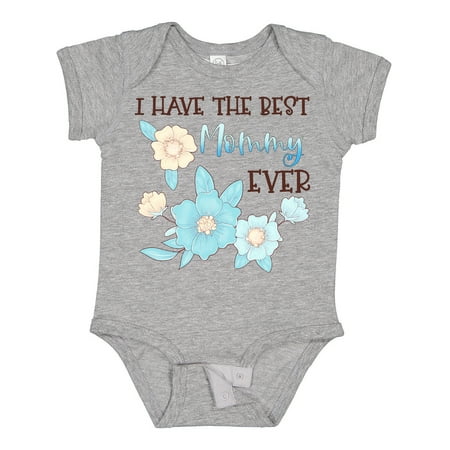 Inktastic I Have the Best Mommy Ever with Blue Flowers Gift Baby Boy or Baby Girl Bodysuit
Inktastic I Have the Best Mommy Ever with Blue Flowers Gift Baby Boy or Baby Girl Bodysuit