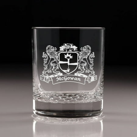 McGowan Irish Coat of Arms Nob Hill Tumblers - Set of 4
