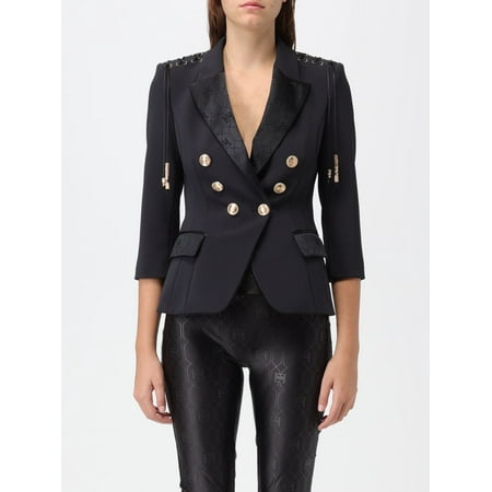 Elisabetta Franchi Blazer Woman Black Woman