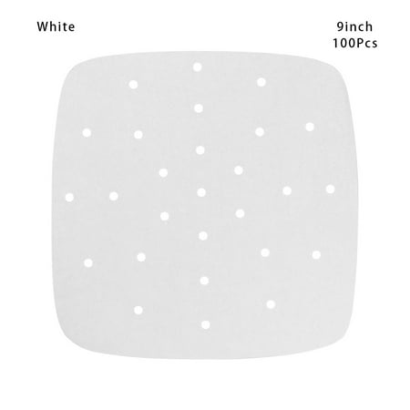 100 Pcs Unbleached Bakeware Cookies Baking & Pastry Tools Non-Stick Steamer Mat Air Fryer Liners Parchment Paper Paper For Air Fryer WHITE 9INCH
100 Pcs Unbleached Bakeware Cookies Baking & Pastry Tools Non-Stick Steamer Mat Air Fryer Liners Parchment Paper Paper For Air Fryer WHITE 9INCH