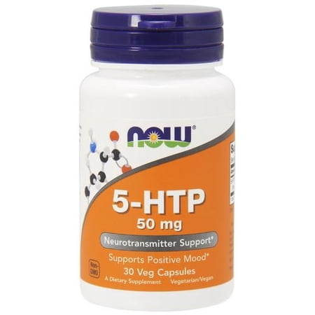 5-HTP 50mg Now Foods 30 VCaps 5-HTP 50mg Now Foods 30 VCaps
