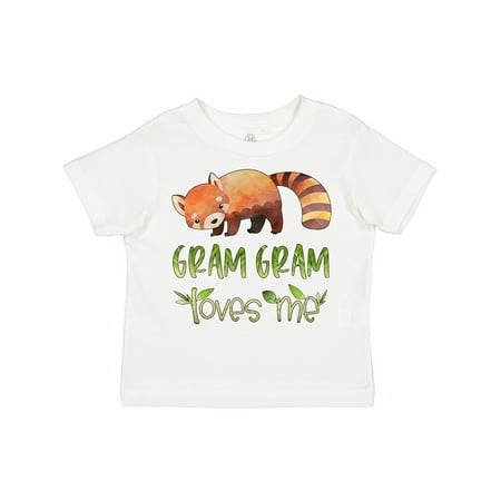 Inktastic Gram Gram Loves Me Cute Red Panda Gift Toddler Boy or Toddler Girl T-Shirt
Inktastic Gram Gram Loves Me Cute Red Panda Gift Toddler Boy or Toddler Girl T-Shirt