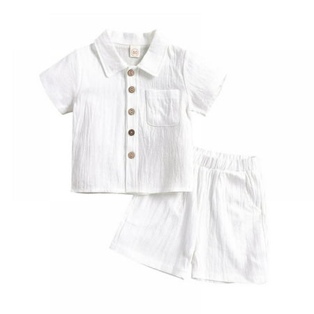 BULLPIANO Toddler Baby Boy Short Sleeve Button Down Shirt & Casual Shorts Set Summer Outfits 1-5 Years Clothes
BULLPIANO Toddler Baby Boy Short Sleeve Button Down Shirt & Casual Shorts Set Summer Outfits 1-5 Years Clothes
