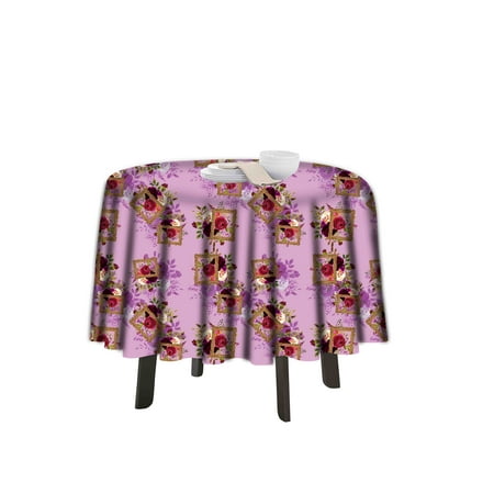 eloria Floral Printed Round Table Cloth Resistant Washable Decorative Table Cover for Dining Table
eloria Floral Printed Round Table Cloth Resistant Washable Decorative Table Cover for Dining Table