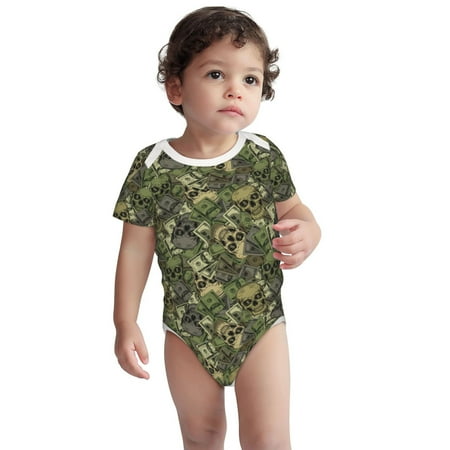 Haiem Green Skulls Printed Unisex-Baby Short Sleeve Onesies Bodysuits Unisex Babies Snap-Up Rompers-3 Months
Haiem Green Skulls Printed Unisex-Baby Short Sleeve Onesies Bodysuits Unisex Babies Snap-Up Rompers-3 Months