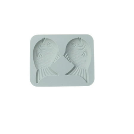 EJWQWQE Easter 3D Fish Shape Silicone Cake Chocolate Mold DIY Handmade Baking Mold