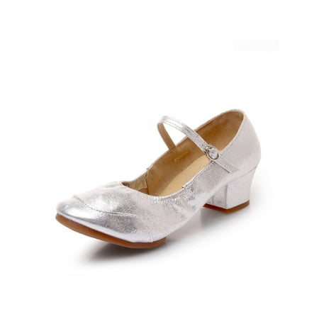 Ymiytan Womens Non-Slip Latin Salsa Dancing Shoe Practice Soft Chunky Heel Breathable Ballroom Dance Shoes Light Silver Style B 6.5
Ymiytan Womens Non-Slip Latin Salsa Dancing Shoe Practice Soft Chunky Heel Breathable Ballroom Dance Shoes Light Silver Style B 6.5