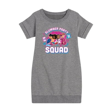 Karma s World - Girl Group - Slumber Party Squad - Toddler & Youth Girls Fleece Dress
Karma s World - Girl Group - Slumber Party Squad - Toddler & Youth Girls Fleece Dress