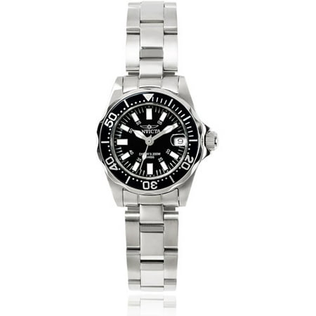 Invicta Women's 7059 'Lady Diver' Stainless Steel Link Watch