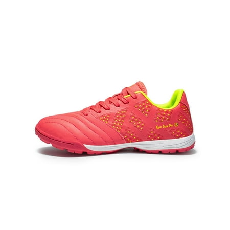 Wazshop Kids Sneakers Ground Football Shoes Lace Up Soccer Cleats Lightweight Floral Training Shoe Women Men Trainers Rubber Sole Comfort Pink 13c
Wazshop Kids Sneakers Ground Football Shoes Lace Up Soccer Cleats Lightweight Floral Training Shoe Women Men Trainers Rubber Sole Comfort Pink 13c