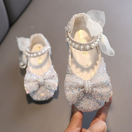 TOWED22 Walking Shoes For Babies Girls Sandals Baby Bling Kids Shoes Princess Shoes Pearl Shoes Dancing Single Beige
TOWED22 Walking Shoes For Babies Girls Sandals Baby Bling Kids Shoes Princess Shoes Pearl Shoes Dancing Single Beige