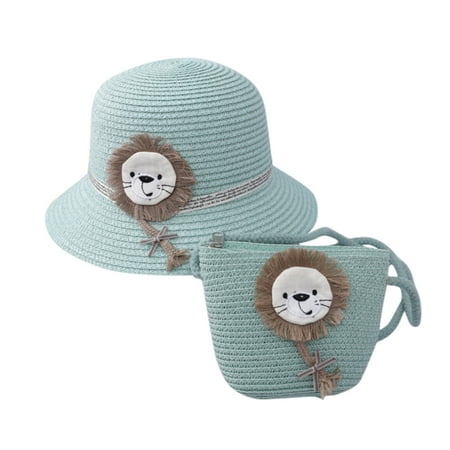 nsendm Cubs Stocking Cap Kids Bag Sunshade Straw Beach Straw Children Kids Hat Cartoon Boys Hats Scarf And Glove Set Mint Green One Size
nsendm Cubs Stocking Cap Kids Bag Sunshade Straw Beach Straw Children Kids Hat Cartoon Boys Hats Scarf And Glove Set Mint Green One Size