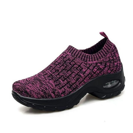 CYMMPU Women s Wedges Shoes Clearance Cushioned Sports Shoes Middle-aged And Elderly Mother Shoes Slope Heel Casual Sports Shoes
CYMMPU Women s Wedges Shoes Clearance Cushioned Sports Shoes Middle-aged And Elderly Mother Shoes Slope Heel Casual Sports Shoes