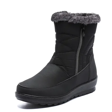 Women‘s Warm Faux Fur Lined Snow Boot Side Zipper Mid-Calf Snow Boots Women‘s Footwear
Women‘s Warm Faux Fur Lined Snow Boot Side Zipper Mid-Calf Snow Boots Women‘s Footwear