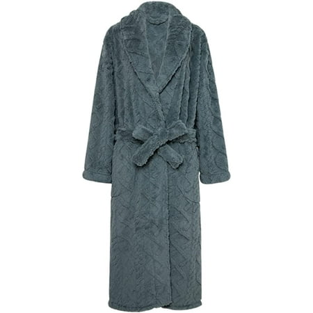 DanceeMangoo Women Plush Robes Long Sleeve Fleece Spa Bathrobe Soft Warm Sleepwear Pajama Attached Belt
DanceeMangoo Women Plush Robes Long Sleeve Fleece Spa Bathrobe Soft Warm Sleepwear Pajama Attached Belt