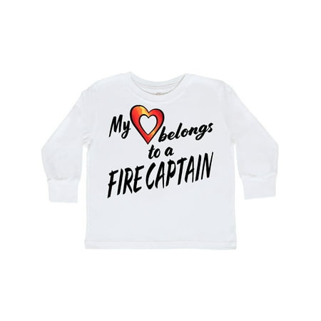 Inktastic My Heart Belongs to a Fire Captain with Red Heart Gift Toddler Boy or Toddler Girl Long Sleeve T-Shirt
Inktastic My Heart Belongs to a Fire Captain with Red Heart Gift Toddler Boy or Toddler Girl Long Sleeve T-Shirt