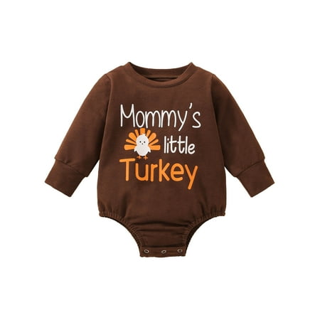 Zlekejiko Toddler Kids Girls Boys Thanksgiving Letters Turkey Prints Romper Jumpsuit Cloths
Zlekejiko Toddler Kids Girls Boys Thanksgiving Letters Turkey Prints Romper Jumpsuit Cloths