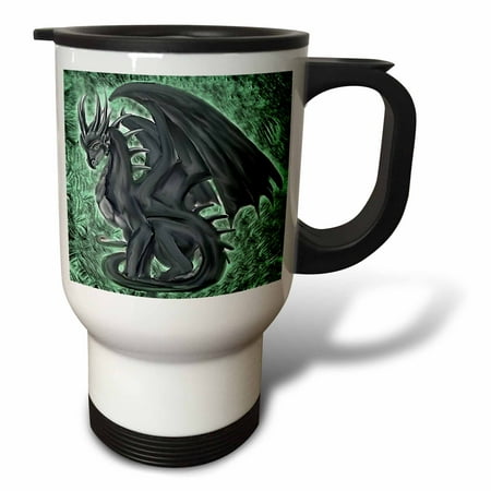 Night Dragon 14oz Stainless Steel Travel Mug tm-4147-1