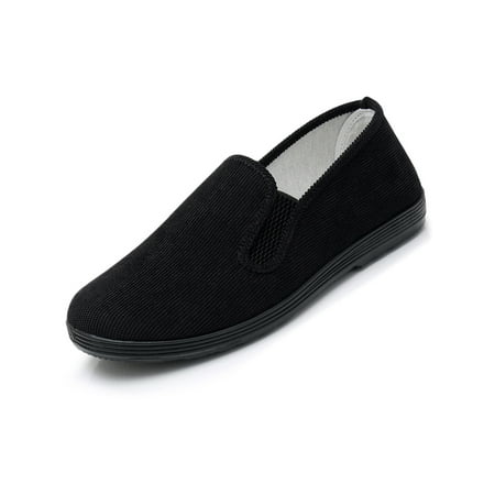 Daeful Men s Cloth Shoe Slip On Flats Retro Casual Shoes Mens Comfortable Breathable Comfort Loafers Black 6.5
Daeful Men s Cloth Shoe Slip On Flats Retro Casual Shoes Mens Comfortable Breathable Comfort Loafers Black 6.5