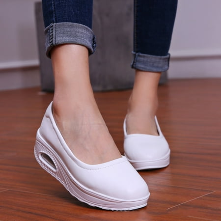 Gifts for Women Klycj Shoes for Women Fashion Casual Thick-soled Increased Sports Casual Sneakers Women Shallow Mouth Rocking Shoes
Gifts for Women Klycj Shoes for Women Fashion Casual Thick-soled Increased Sports Casual Sneakers Women Shallow Mouth Rocking Shoes