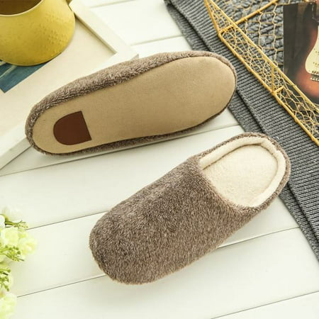 Final Clear Out! Solid Color Non-slip Plush Shoes Men s Women’s Soft Cotton Slippers Autumn Winter Slippers 36-45 Code
Final Clear Out! Solid Color Non-slip Plush Shoes Men s Women’s Soft Cotton Slippers Autumn Winter Slippers 36-45 Code
