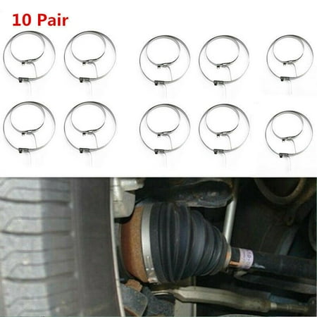 20Pcs Joint Axle Boot Clamp Pliers Clip Cv Boot Clamps Kit for Auto / Atv Cv