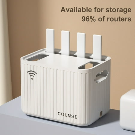 Fogcroll Router Storage Box Large Capacity Wifi Wire Network Cable Sorting Box Household Supplies
Fogcroll Router Storage Box Large Capacity Wifi Wire Network Cable Sorting Box Household Supplies