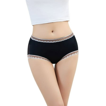 eczipvz Underwear Women Women s Cotton Stretch Underwear Ladies Mid-high Waisted Briefs Panties Black M
eczipvz Underwear Women Women s Cotton Stretch Underwear Ladies Mid-high Waisted Briefs Panties Black M