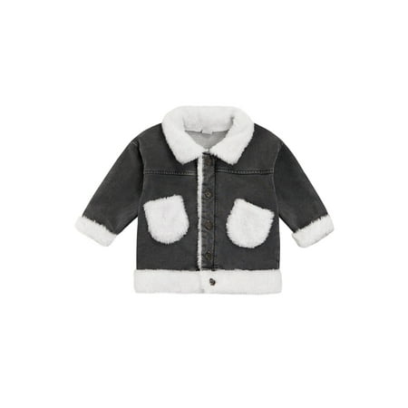 Toddler Infant Baby Boy Girl Long Sleeve Cashmere Denim Jacket Coat Top Button Cardigan Outerwear
Toddler Infant Baby Boy Girl Long Sleeve Cashmere Denim Jacket Coat Top Button Cardigan Outerwear