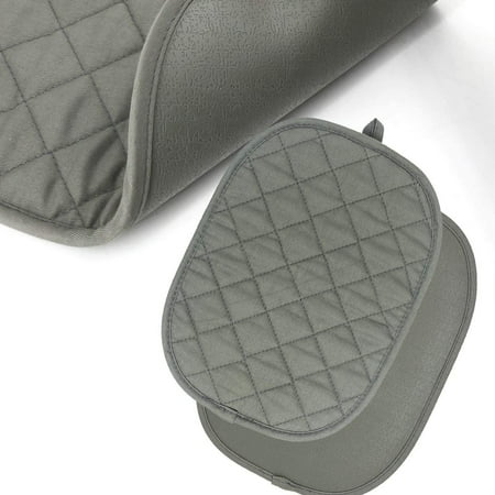 2Pcs 100% Cotton with Silicone Hot Pads for Kitchen Heat Resistant Non Slip Silicone Pot Holders 12x9 Inches (Greyish-Green)
2Pcs 100% Cotton with Silicone Hot Pads for Kitchen Heat Resistant Non Slip Silicone Pot Holders 12x9 Inches (Greyish-Green)