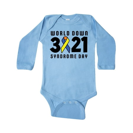 Inktastic World Down Syndrome Day 231 with Yellow and Blue Ribbon Gift Baby Boy or Baby Girl Long Sleeve Bodysuit
Inktastic World Down Syndrome Day 231 with Yellow and Blue Ribbon Gift Baby Boy or Baby Girl Long Sleeve Bodysuit