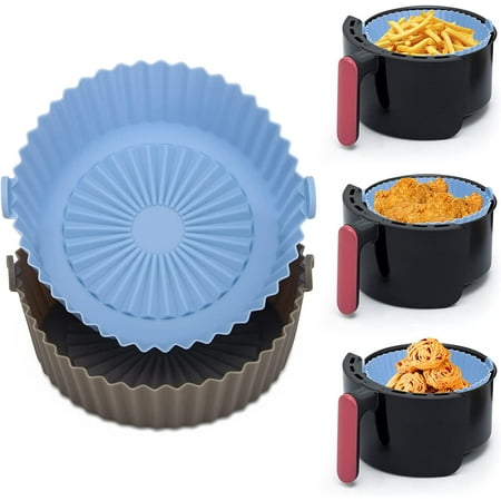 Sunjoy Tech Air Fryer Silicone Liners Basket Round Apply to 1 - 3.5 QT Airfryer Air Fryer Silicone Pot Bowl Reusable Baking Tray Cooking Oven Accessories (Top 6.5in / Bottom 5.7in)
Sunjoy Tech Air Fryer Silicone Liners Basket Round Apply to 1 - 3.5 QT Airfryer Air Fryer Silicone Pot Bowl Reusable Baking Tray Cooking Oven Accessories (Top 6.5in / Bottom 5.7in)