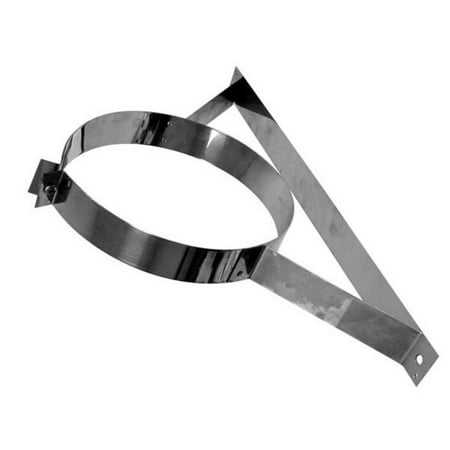 Metalbest 12S-Wb Sure-Temp 12 Class A Chimney Pipe Wall Band - Galvanized